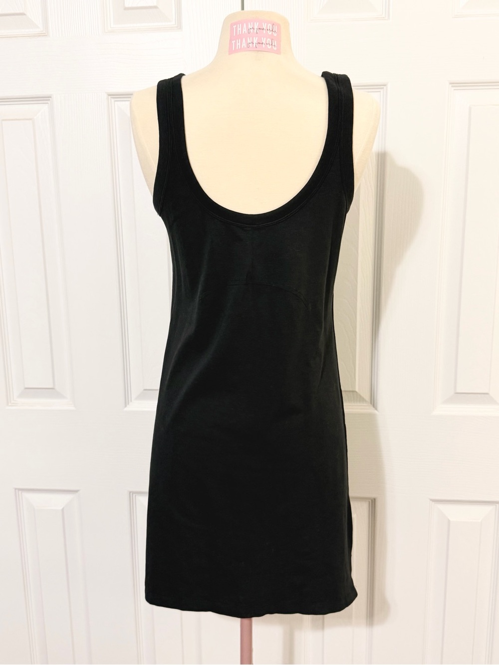 lululemon athletica Black Sleeveless Scoop Neck Mini Dress - Picture 2 of 3